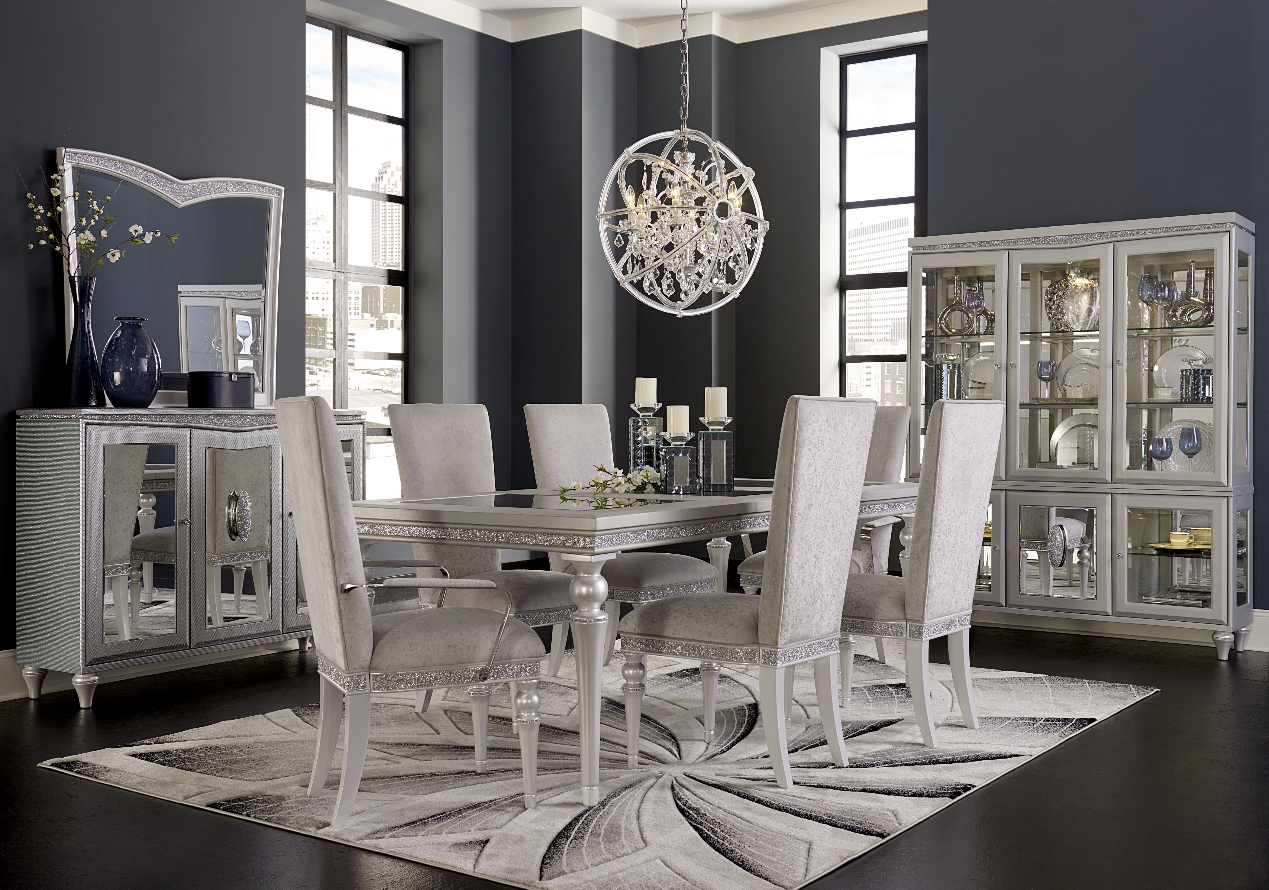 Aico cortina dining room set hotsell